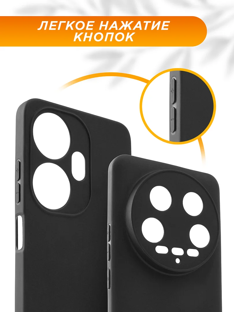 Чехол на Xiaomi Redmi A3/A3x/Poco C61 / Редми A3/A3x/Поко C61 черный, с принтом