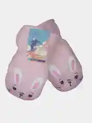 Розовый детские варежки теплые, непромокаемые