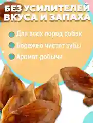 Лакомство для собак, Белое Озеро, Ухо свиное, 5 шт, 250 грамм