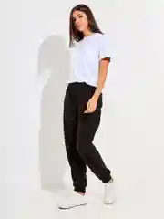Черный спортивные брюки штаны на флисе