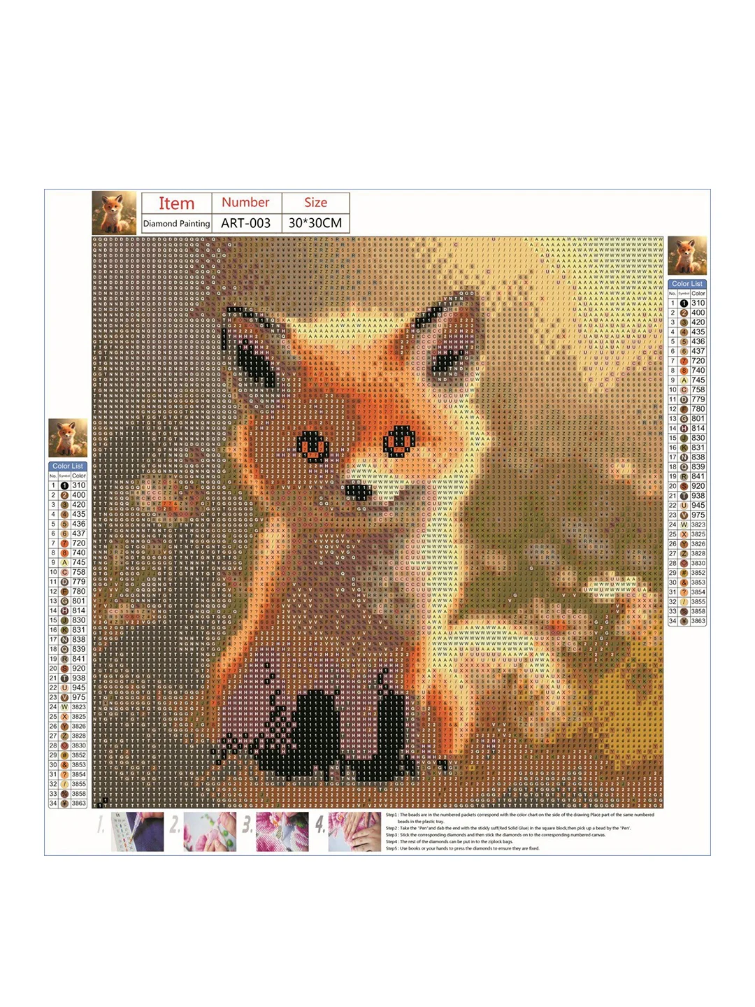 Вишнёвый алмазная мозаика, без подрамника, 30*30, 30*40, 40*50