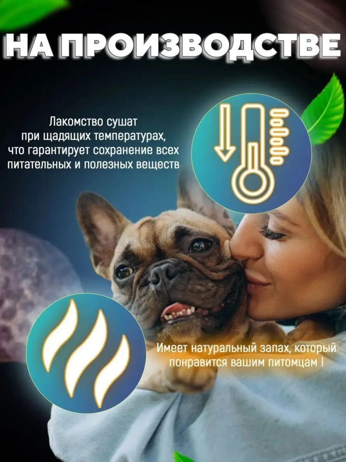 Лакомство для собак, Мисс Кусь, Пятачки свиные, 150 грамм