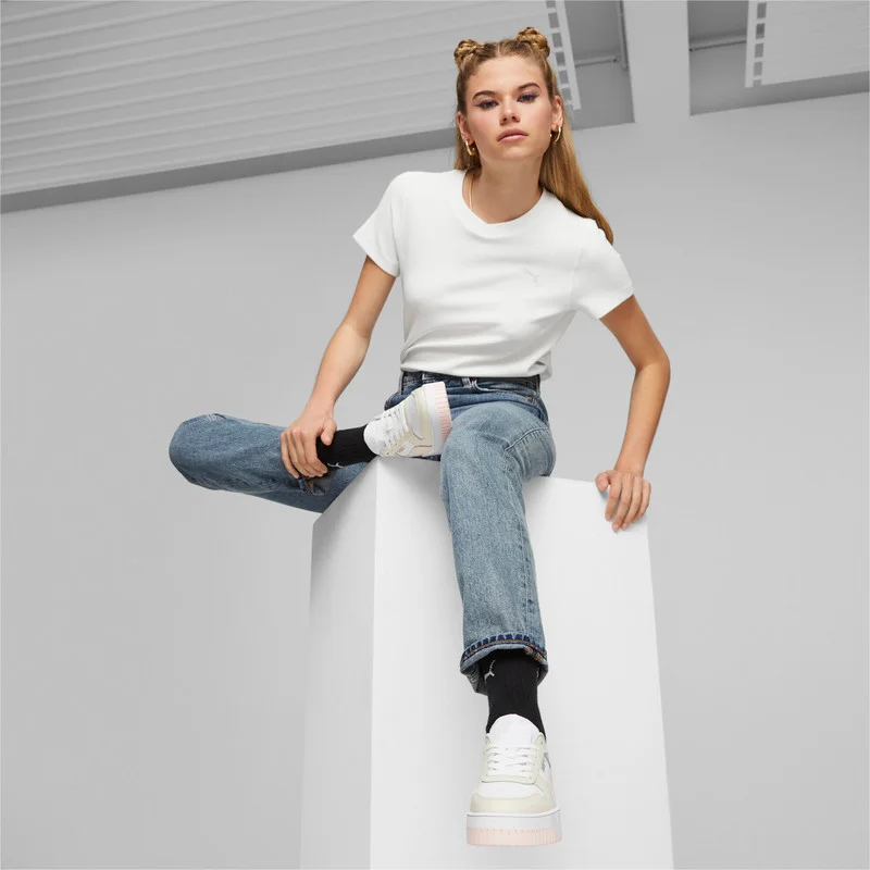 Белый кеды PUMA Carina Street