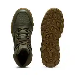 Оливковый кеды PUMA Puma Rebound Abrupt Jr