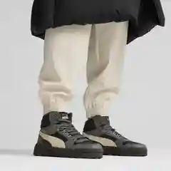 Тёмно-серый кеды PUMA Rebound Abrupt WTR