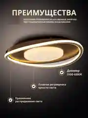 Люстра светодиодная потолочная с пультом NovoLed NVL0010