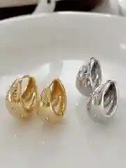 Серьги капли со стразами old money