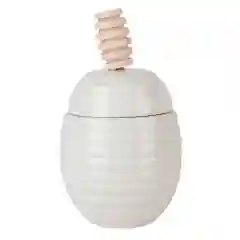 Медовница с ложкой "Naturel" 9*9*11см. v=290мл. (подарочная упаковка)
