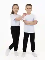 Черный брюки для мальчика, спортивные штаны Утенок