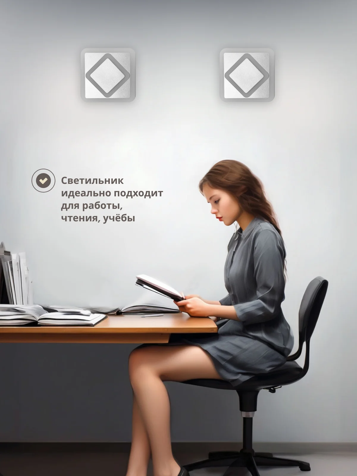 Светильник светодиодный настенный потолочный бра NovoLED NVL0016