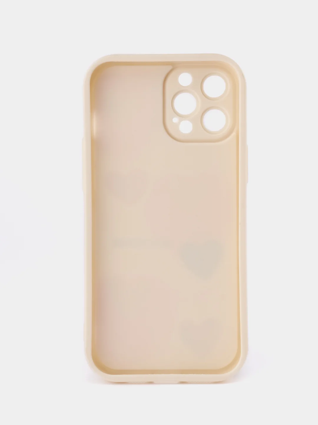Бежевый меланж чехол для iPhone 11 12 13 14 15 16 Pro Max XR X Plus с принтом силиконовый айфон про макс