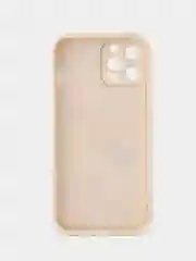 Бежевый меланж чехол для iPhone 11 12 13 14 15 16 Pro Max XR X Plus с принтом силиконовый айфон про макс