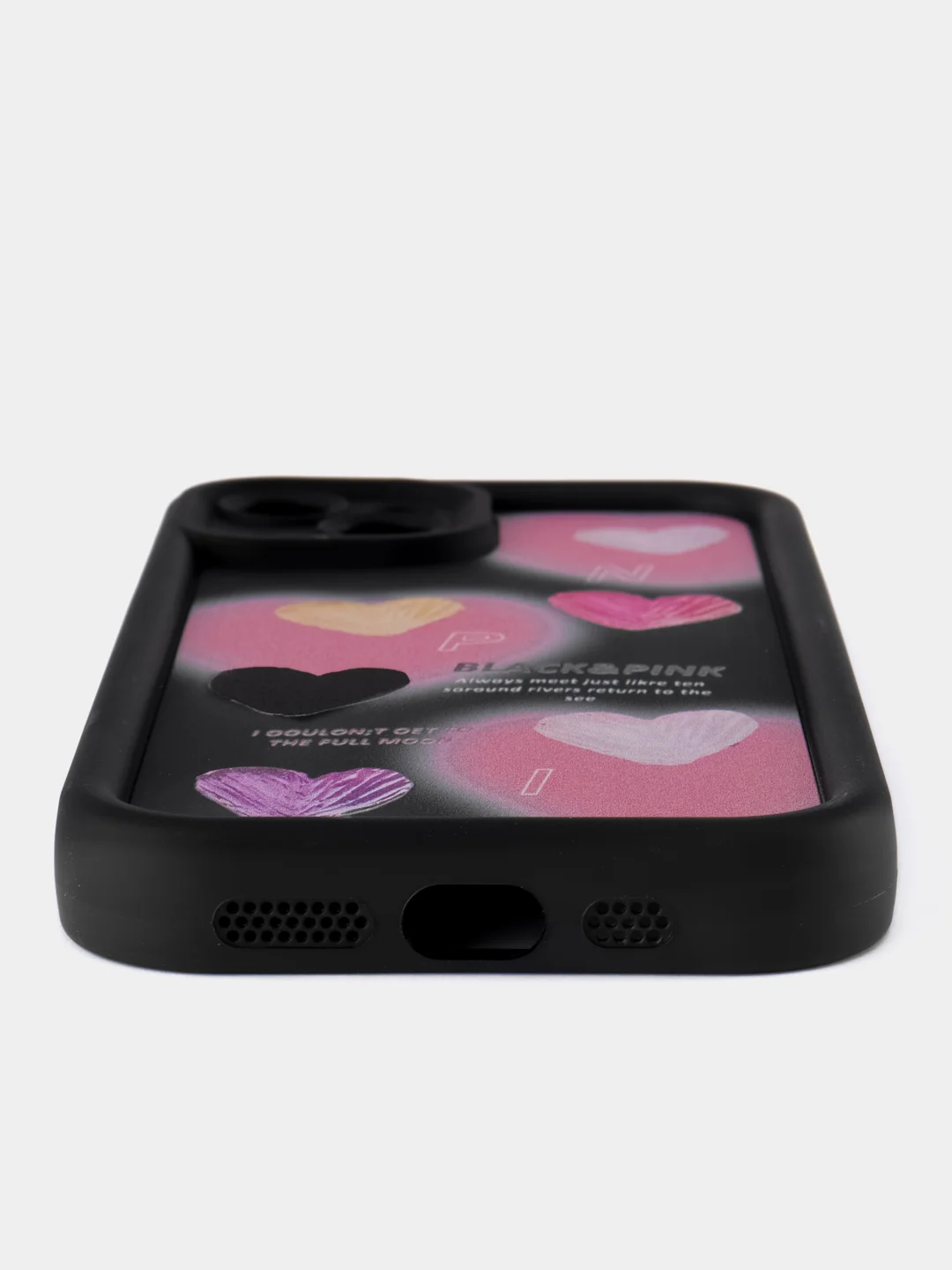 Черный чехол для iPhone 11 12 13 14 15 16 Pro Max XR X Plus с принтом силиконовый айфон про макс
