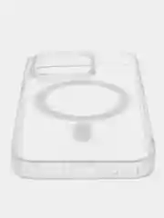 Прозрачный чехол силиконовый MagSafe для iPhone 11 / 12/ 13/ 14 / 15, прозрачный