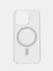 Прозрачный чехол силиконовый MagSafe для iPhone 11 / 12/ 13/ 14 / 15, прозрачный