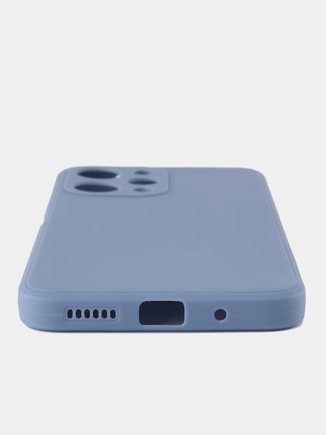 Синий меланж чехол для Xiaomi Redmi 12 4G (Сяоми Редми 12 4 джи)