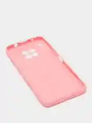 Розовый чехол Honor 50 Lite / Huawei Nova 8i силиконовый прозрачный (Хонор 50 лайт / Нова 8и)