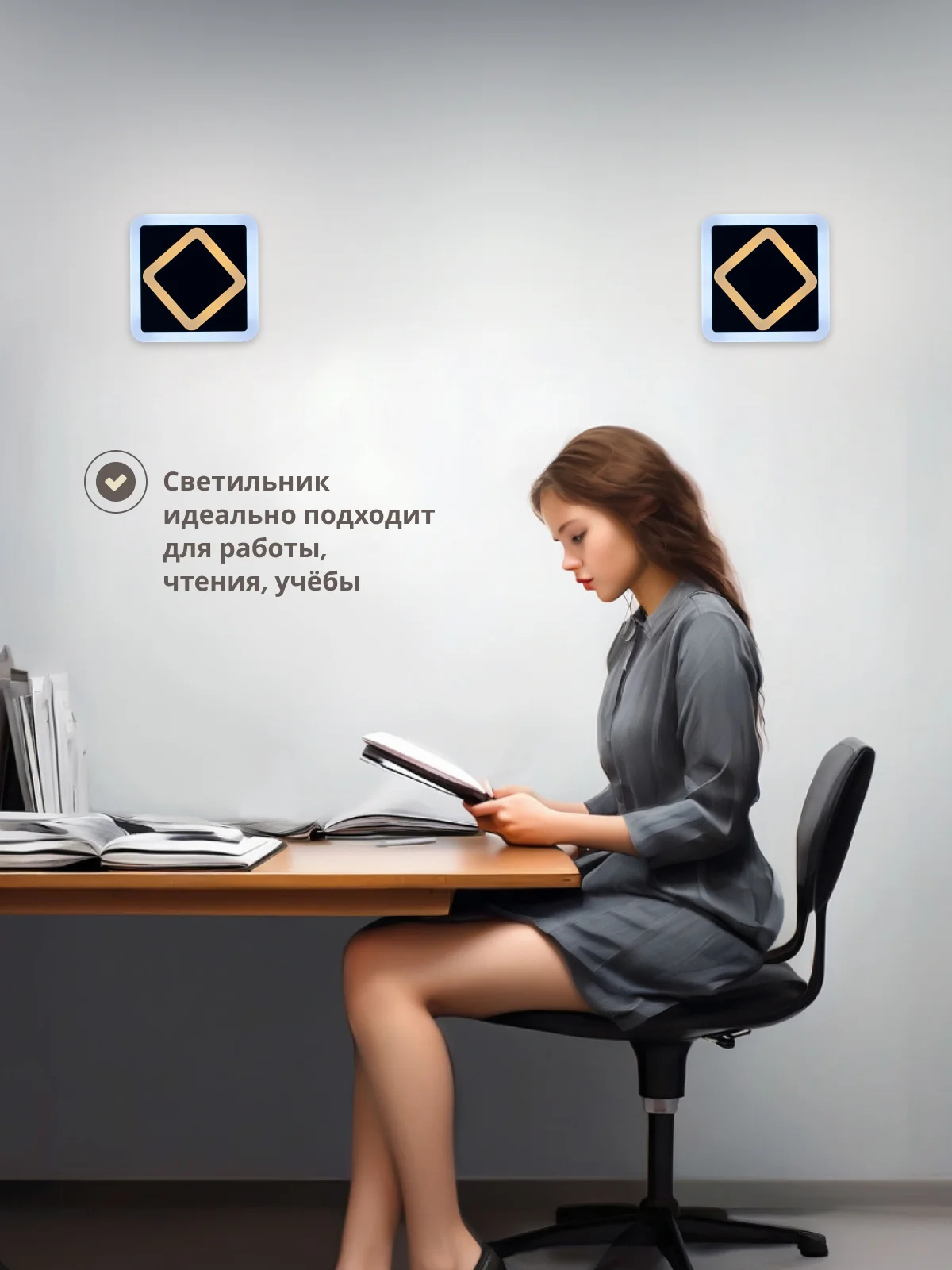 Светильник светодиодный настенный потолочный бра NovoLED NVL0015