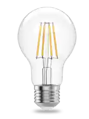 Лампочка светодиодная E27 Груша 7W теплый 2700К УПАКОВКА 10 шт. Gauss Elementary Filament