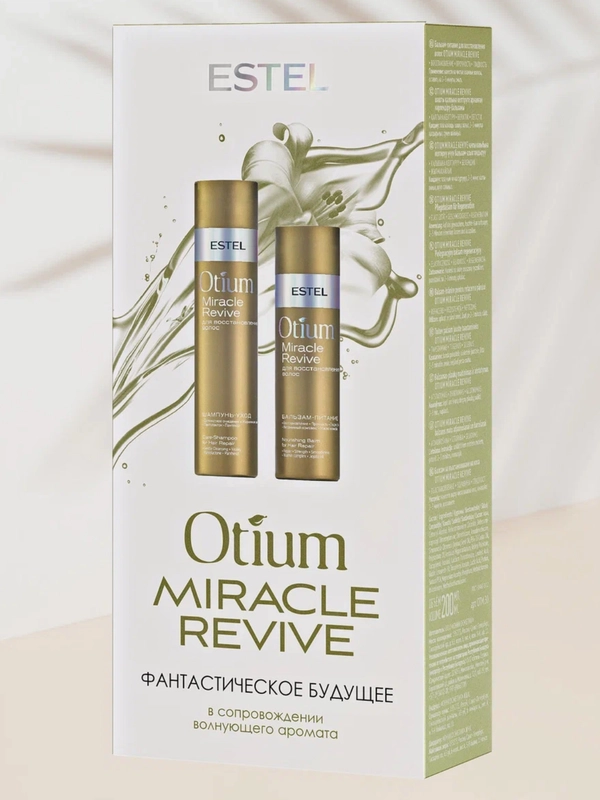 Набор Estel Otium Miracle Revive, шампунь 250 мл + бальзам 200 мл
