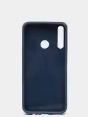 Синий чехол усиленный с рамкой для Huawei Y7 Prime 2020, силиконовый