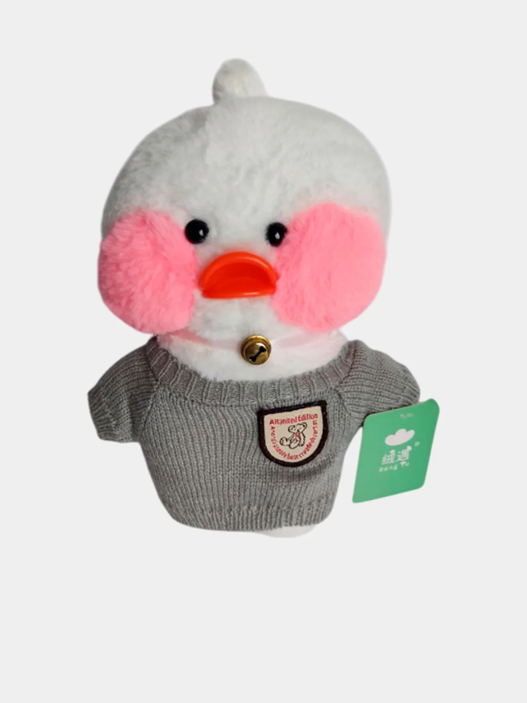 Серый мягкая игрушка Уточка / Lalafanfan Duck