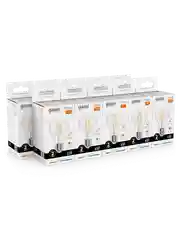 Лампочка светодиодная E27 Груша 9W теплый 2700К УПАКОВКА 10 шт. Gauss Elementary Filament