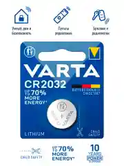 Батарейка Varta CR2032 Lithium Battery, 3В (1 шт.)