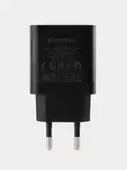 Черный сетевое зарядное устройство Borofone BA71A, 20W, PD, QC, AFC, c кабелем Type-C/Lightning