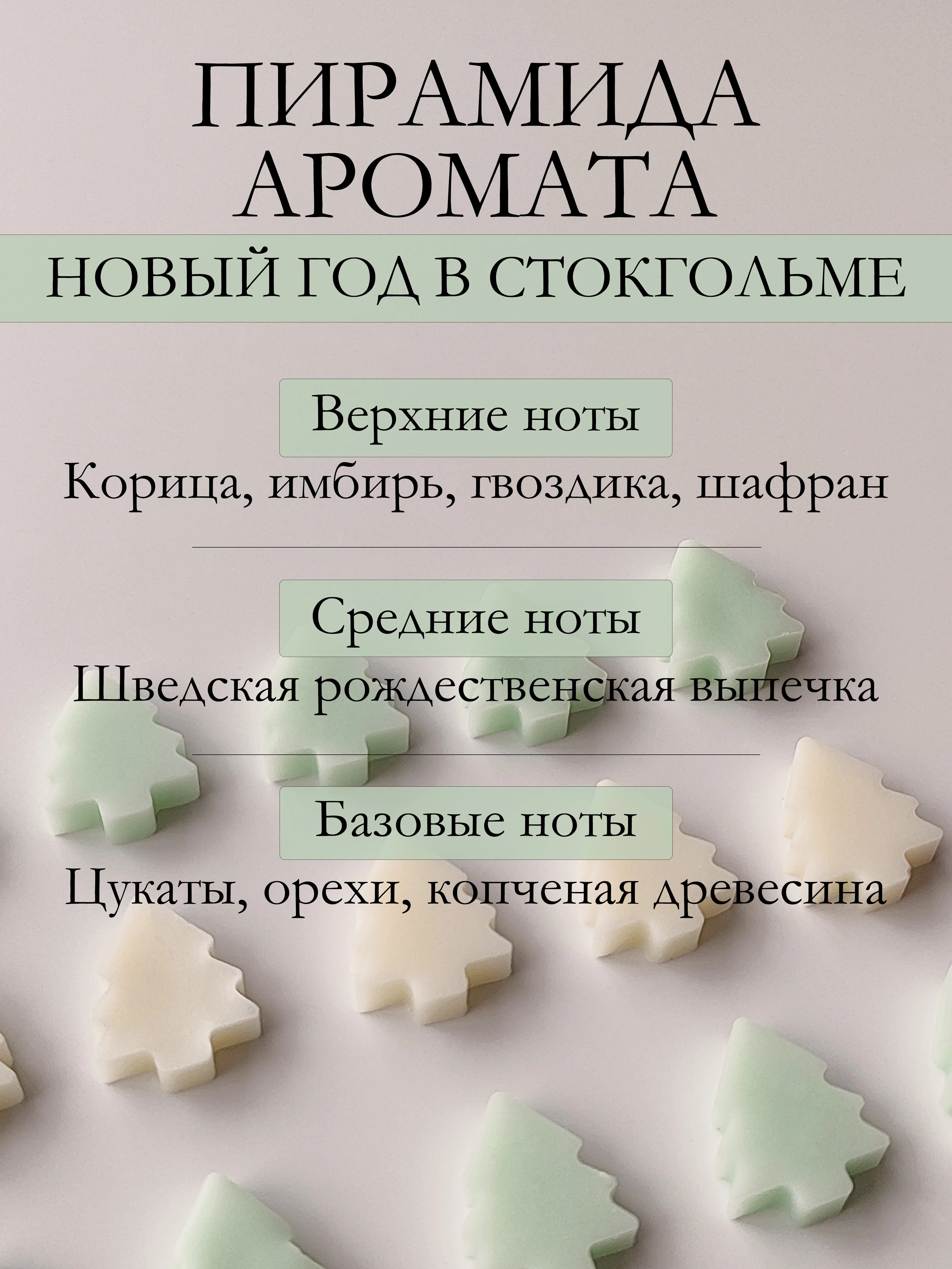 Мятный подарочный набор Аромасаше / Саше для белья / Саше для шкафа / Wax melts для аромалампы