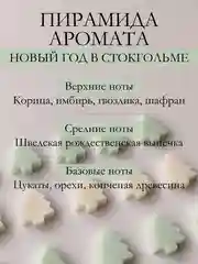 Мятный подарочный набор Аромасаше / Саше для белья / Саше для шкафа / Wax melts для аромалампы
