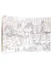 Раскраски со сказками 2 штуки "Курочка Ряба/Машенька и медведь"/"Репка/Теремок".Проф-Пресс