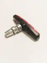 Красный тормозные колодки для велосипеда, тип V-brake, 2 штуки