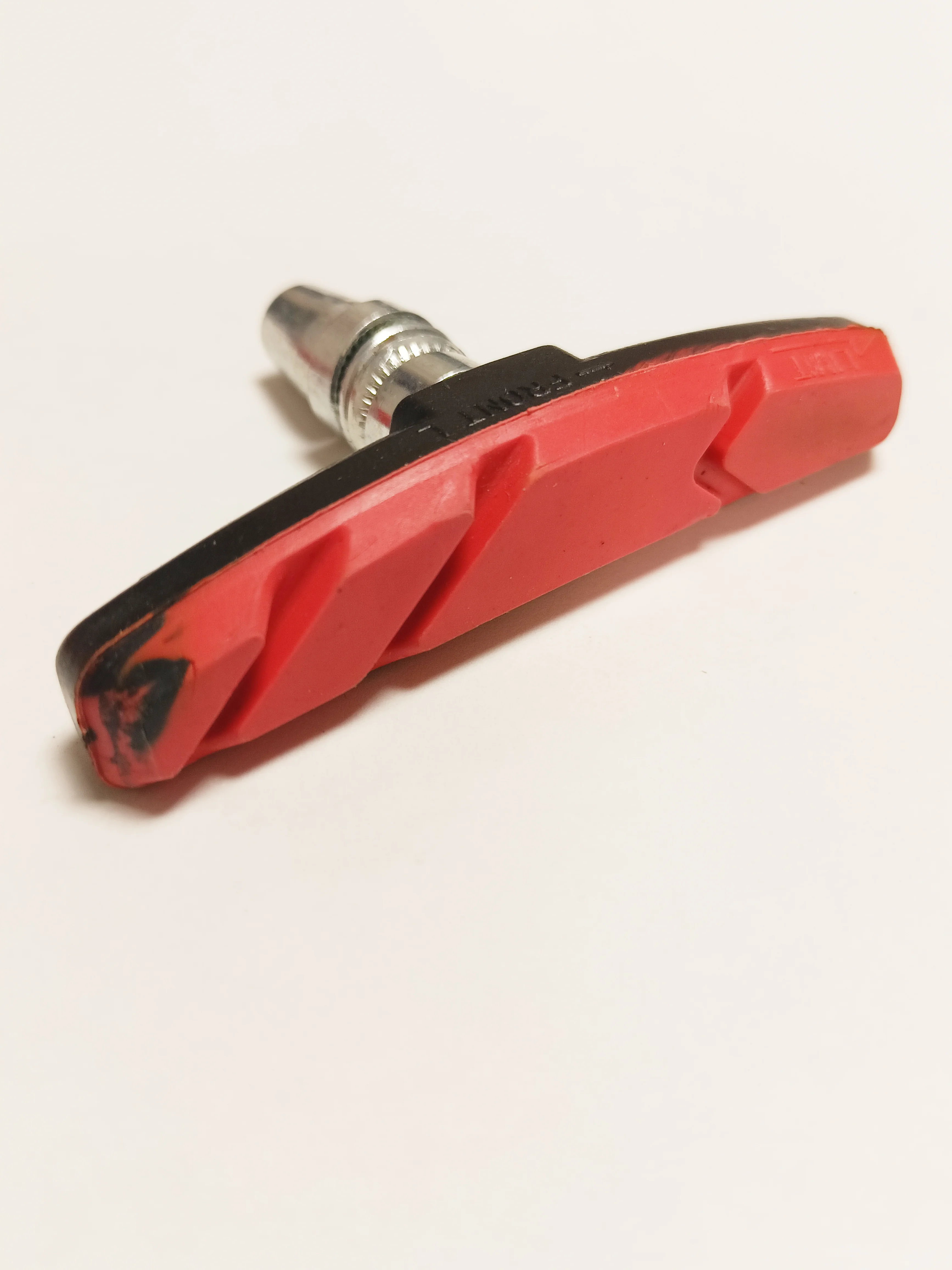 Красный тормозные колодки для велосипеда, тип V-brake, 2 штуки