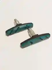 Синий тормозные колодки для велосипеда, тип V-brake, 2 штуки