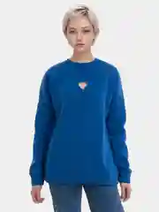 Женский свитшот с вырезом на груди