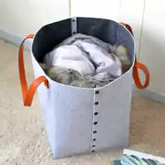 Корзина из войлока для хранения