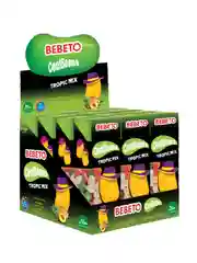 Мармелад жевательный Bebeto Cool Beans Tropic mix в сахарной глазури, 30г, (Турция)