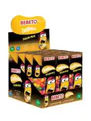 Мармелад жевательный Bebeto Cool Beans Sour mix в сахарной глазури, 30г, (Турция)