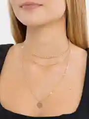 Золотой цепочка на шею женская