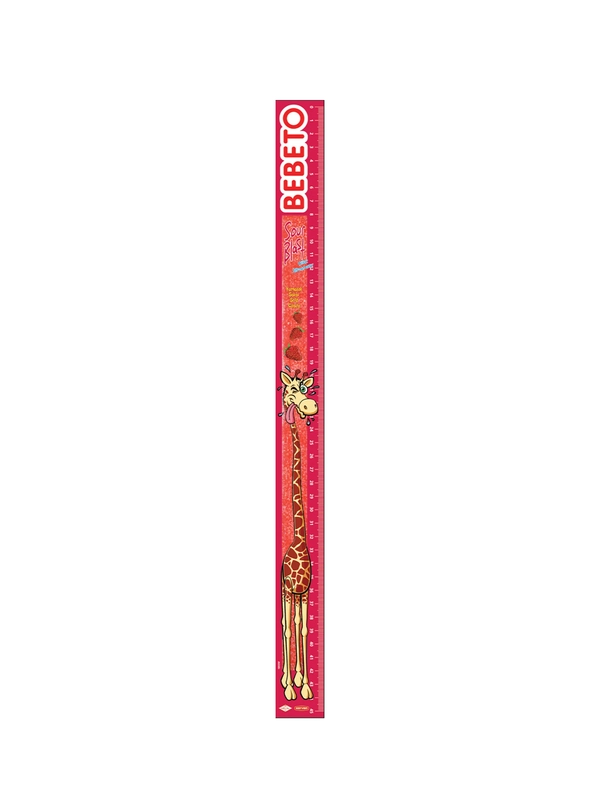 Мармелад жевательный Bebeto Sour Blast вкус клубники, 15г x 48шт (шоубокс), (Турция)