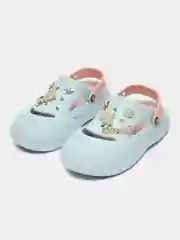 Молочный сабо с джибитсами женские