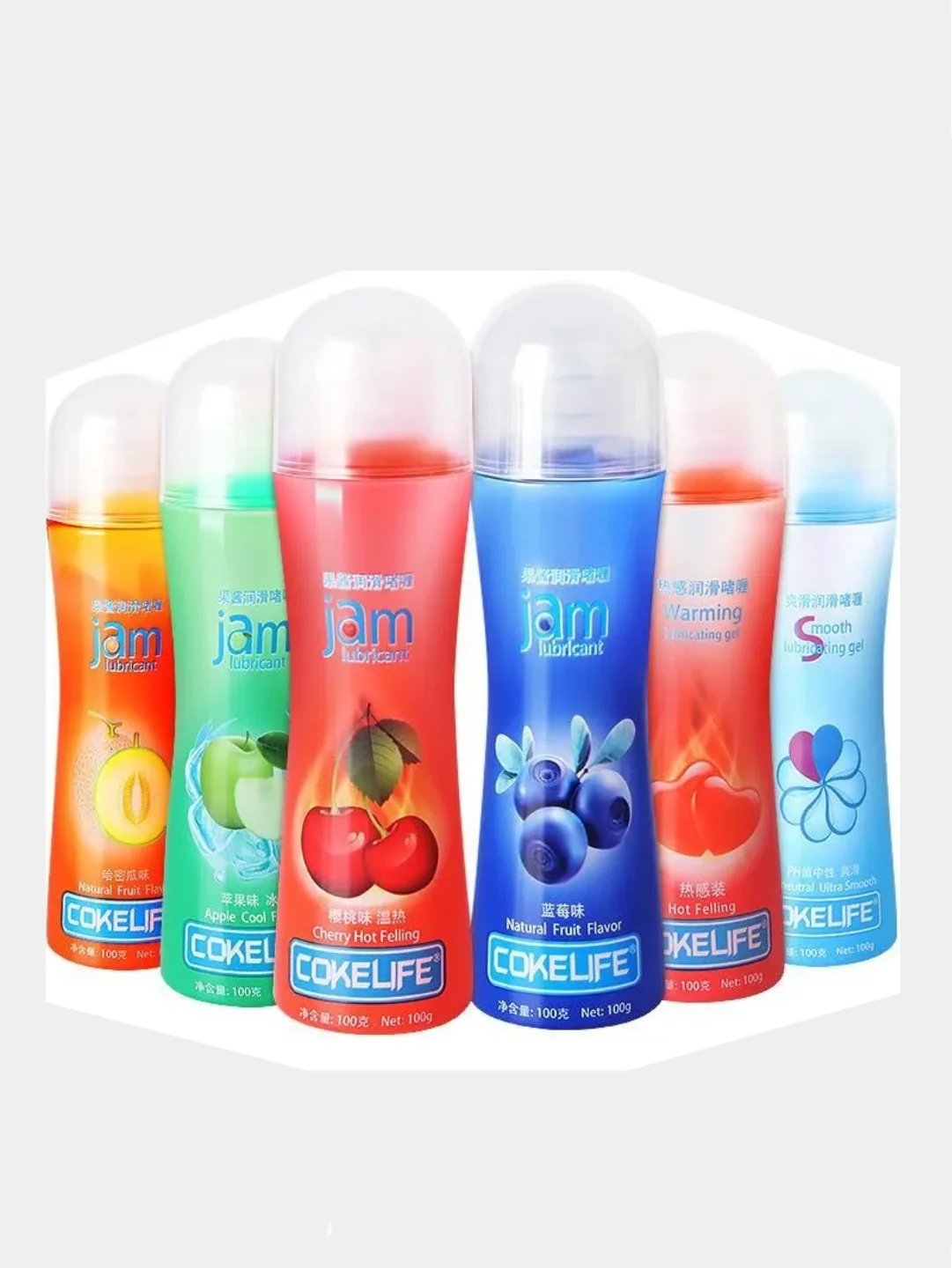 Смазка лубрикант съедобная со вкусом яблока Jam Lubricant