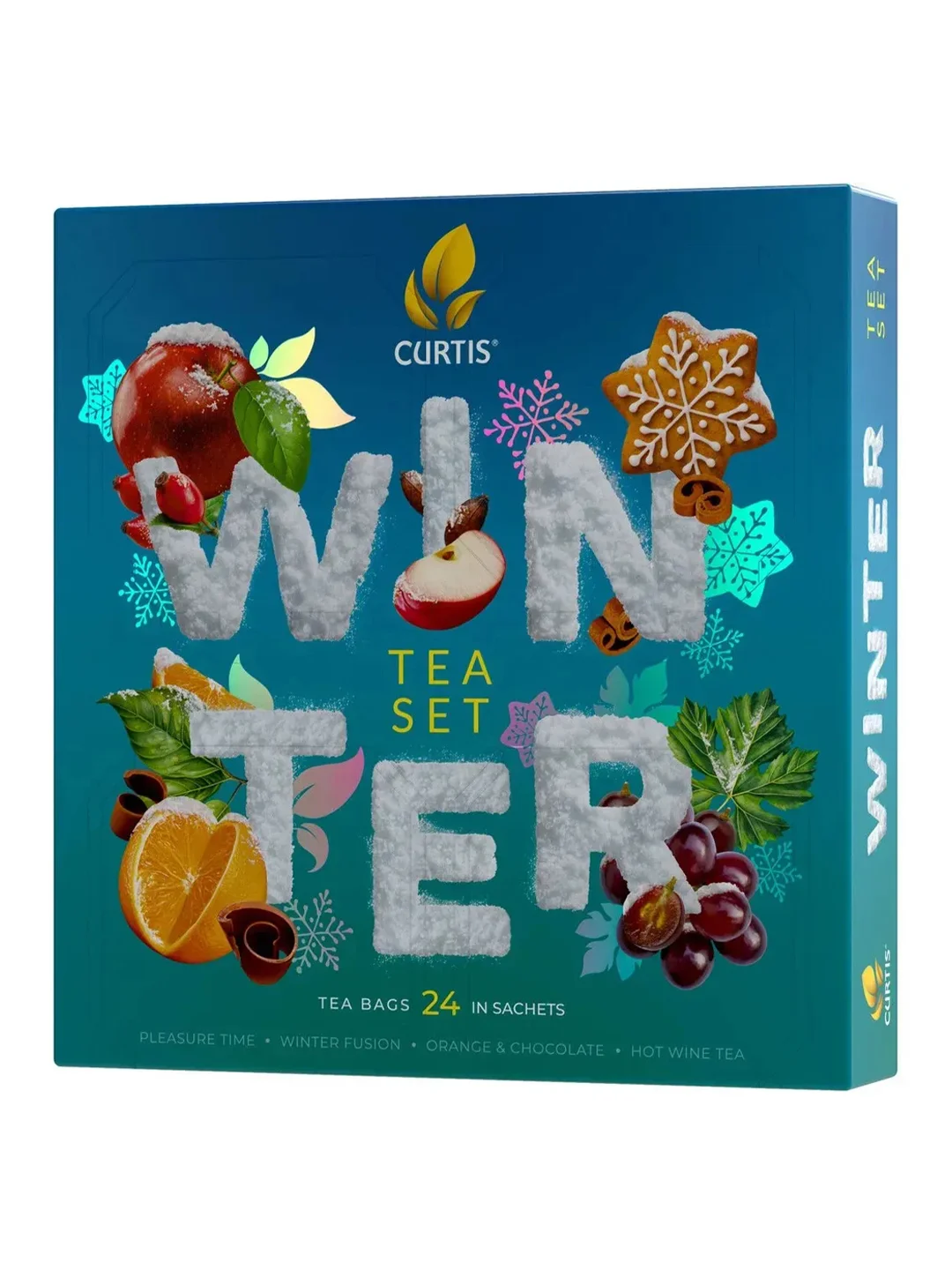 Чайное ассорти Curtis в пирамидках "Winter Tea Set", 38.4г