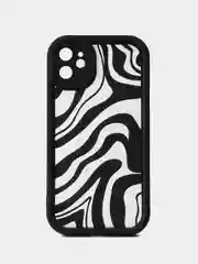 Черный чехол на айфон (iPhone) 11 12 13 14 15 Pro Max силиконовый