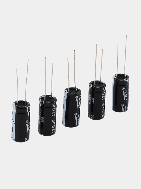 5 штук 470мкф 50В Конденсатор электролитический 470UF 50V 105C 10х20 JWCO