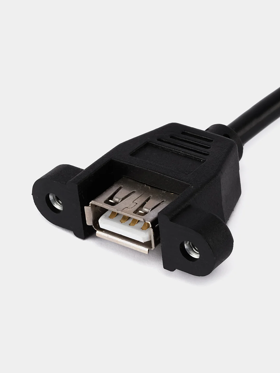 Гнездо USB 2.0 на корпус провод 25см