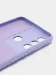 Сиреневый чехол для Itel Vision 3 Plus (Ител Вижен 3 Плюс), с мягкой подкладкой