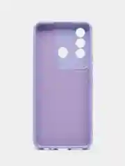 Сиреневый чехол для Itel Vision 3 Plus (Ител Вижен 3 Плюс), с мягкой подкладкой
