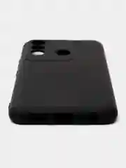 Черный чехол для Itel Vision 3 Plus (Ител Вижен 3 Плюс), с мягкой подкладкой